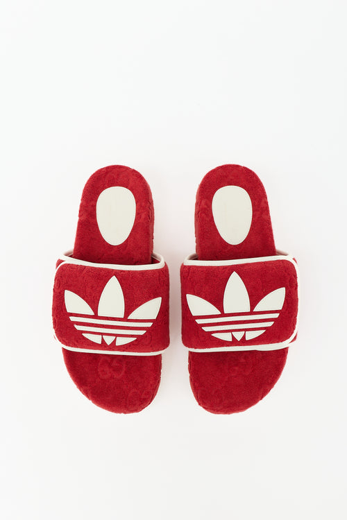 Gucci X Adidas GG Terry Slide