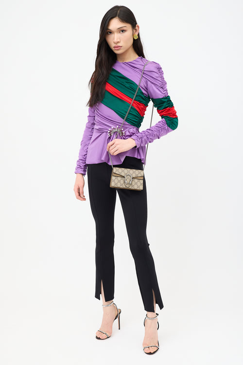 Gucci X Balenciaga Resort 2022 Ruched Top