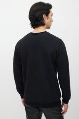 Gucci X Chikae Ide Manga Black & Multicolour Embroidered Sweatshirt