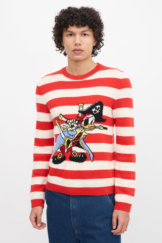 Gucci X Disney Wool Intarsia Sweater