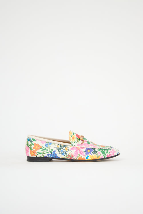 Gucci X Ken Scott Floral Jordaan Loafer