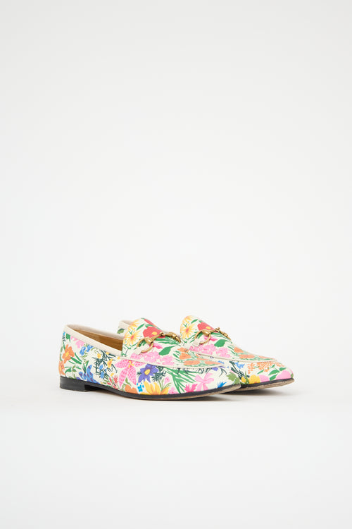 Gucci X Ken Scott Floral Jordaan Loafer