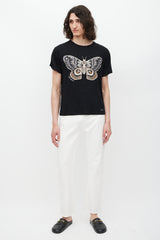 Gucci X Kris Knight Black & Multicolour Print T-Shirt