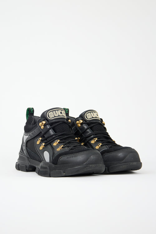 Gucci X Sega Leather Flashtrek Sneaker