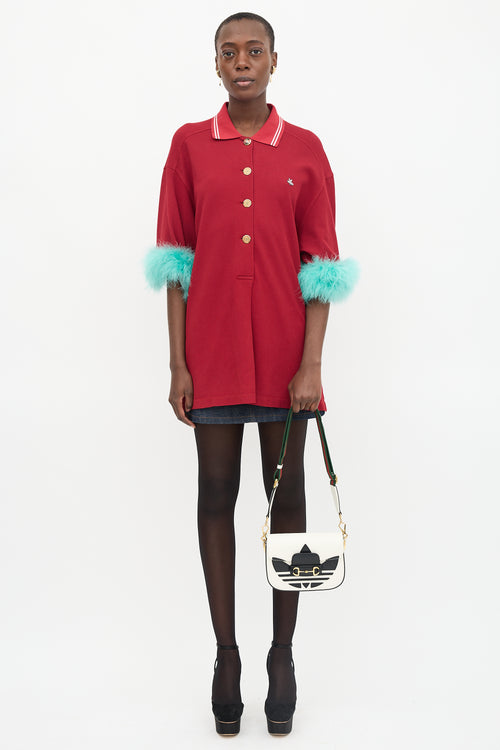 Gucci X Adidas Leather 1955 Bag