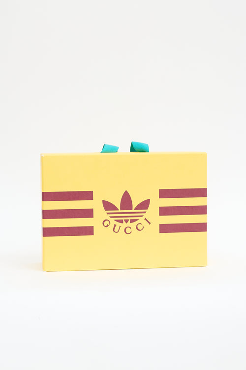 Gucci X Adidas Leather Coin Pouch Set