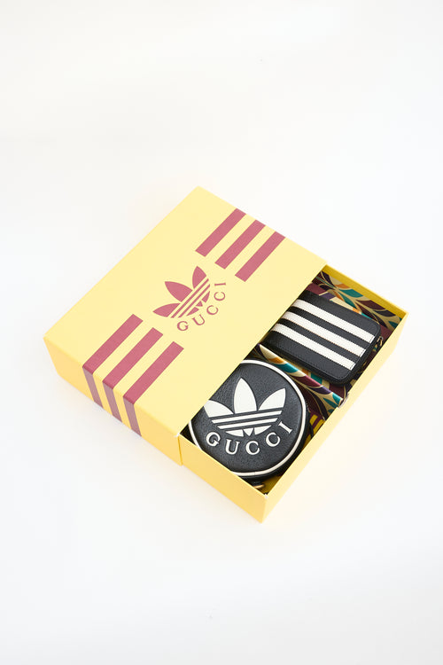 Gucci X Adidas Leather Coin Pouch Set