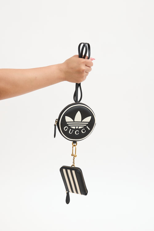 Gucci X Adidas Leather Coin Pouch Set