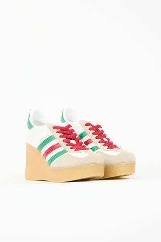 Gucci X Adidas Gazelle Wedge Sneaker
