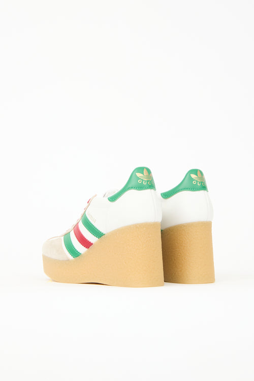 Gucci X Adidas Gazelle Wedge Sneaker