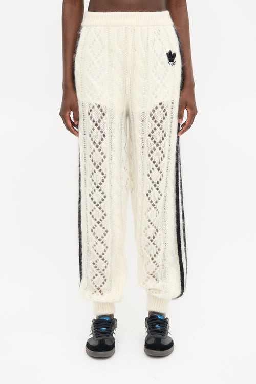 Gucci X Adidas Mohair Logo Pant
