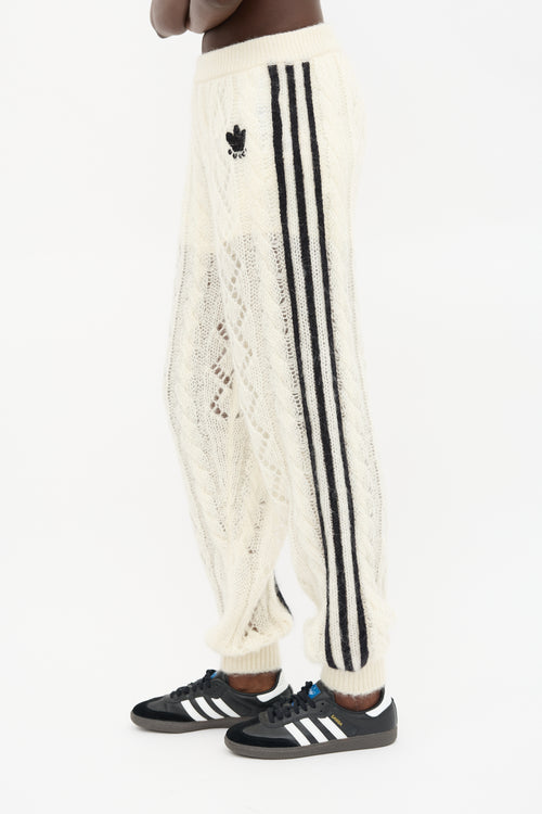 Gucci X Adidas Mohair Logo Pant