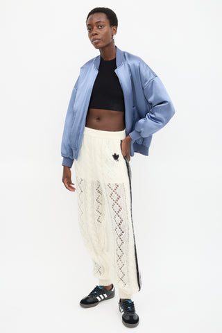 Gucci X Adidas Mohair Logo Pant