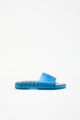 Gucci X Adidas Rubber Logo Slide