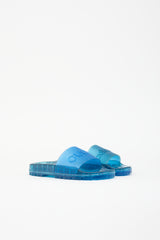 Gucci X Adidas Rubber Logo Slide