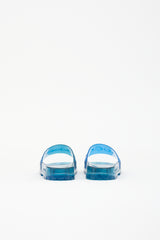 Gucci X Adidas Rubber Logo Slide