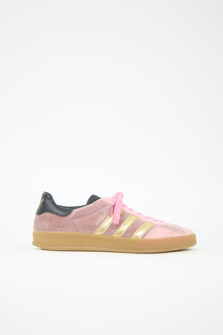 Gucci X Adidas Velvet Gazelle Sneaker