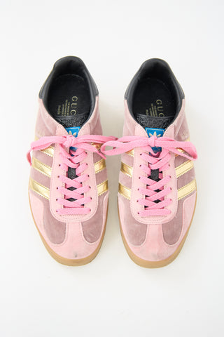 Gucci X Adidas Velvet Gazelle Sneaker