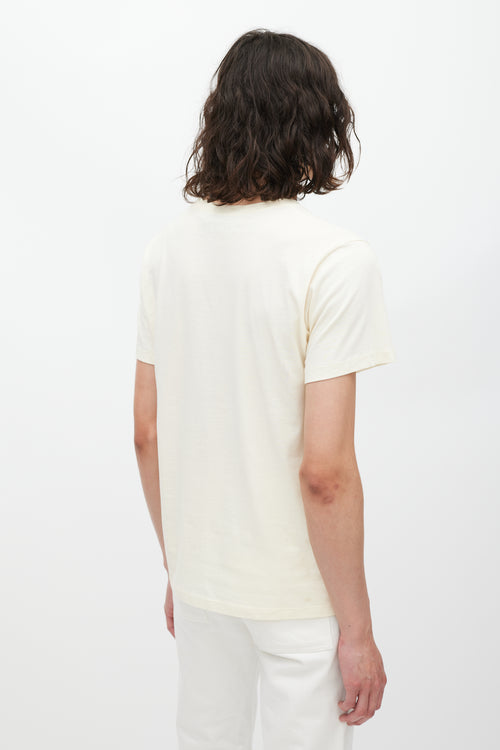 Gucci X Disney Cream & Multicolour Logo T-Shirt