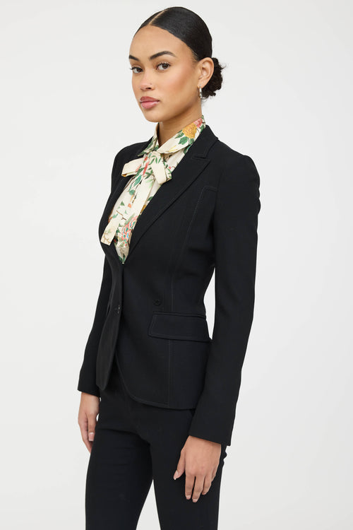 Gucci Wool Blazer Co-Ord Set