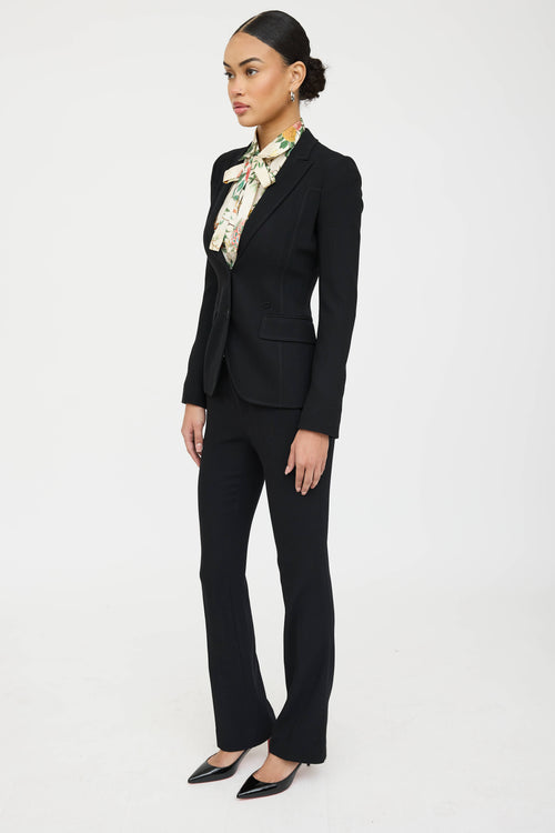 Gucci Wool Blazer Co-Ord Set