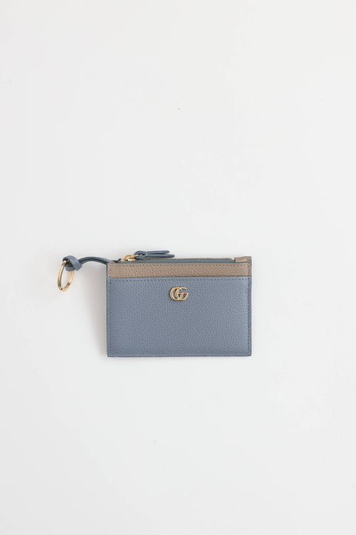 GucciGG Marmont Zip Key Pouch Wallet