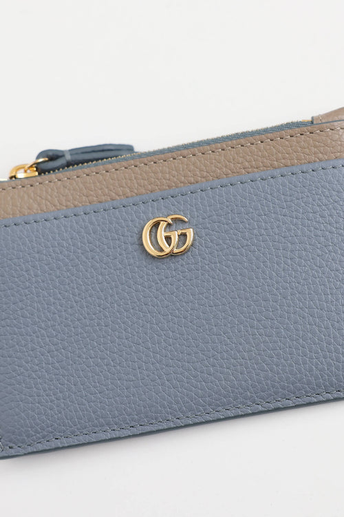GucciGG Marmont Zip Key Pouch Wallet