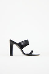 Gucci Vintage Leather Strap Heel