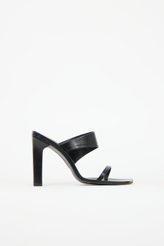 Gucci Vintage Leather Strap Heel