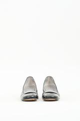 Gucci Vintage Black Patent Leather Pump