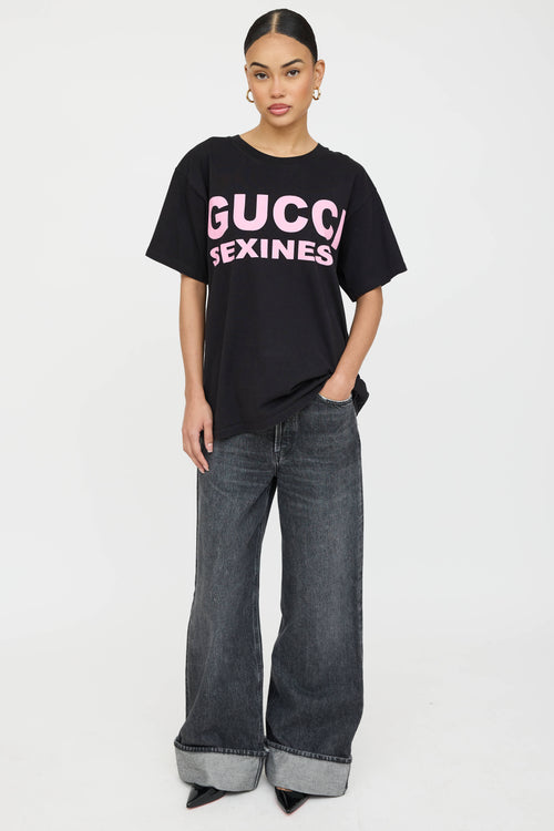 Gucci Logo Cotton T-Shirt