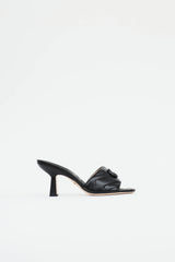 Gucci Leather Marmont Logo Heel