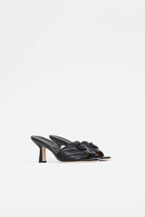 Gucci Leather Marmont Logo Heel