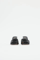Gucci Leather Marmont Logo Heel