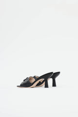 Gucci Leather Marmont Logo Heel