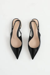 Gucci Patent Slingback Flat