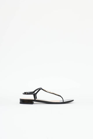 Gucci Patent Signoria Sandal