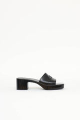 Gucci Rubber Logo Mule
