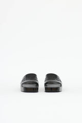 Gucci Rubber Logo Mule