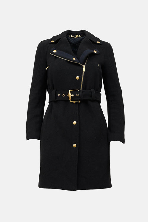Gucci Wool Belted Coat