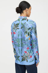 Gucci Silk Floral Button Up Shirt