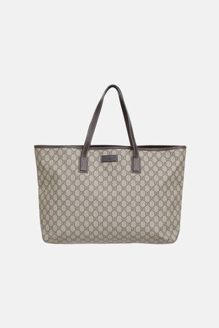 Large Plus GG Zip Tote Bag