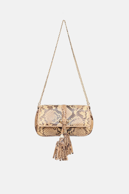 Gucci Python Marrakech Shoulder Bag