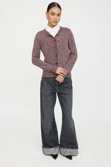 Gucci Knit Speckled Cardigan