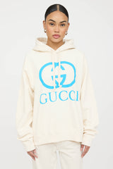 Gucci X Doraemon Logo Hoodie