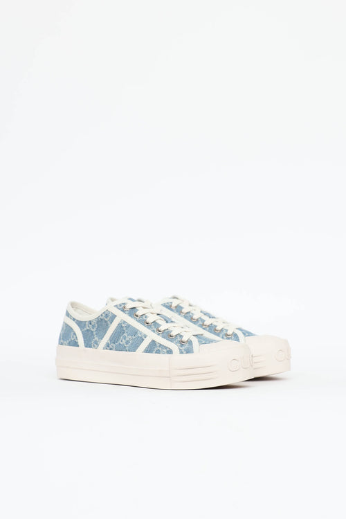 Gucci Denim Julia GG Sneaker