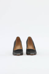 Gucci Velvet Pointed Toe Pump