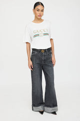 Gucci Distressed Logo T-Shirt