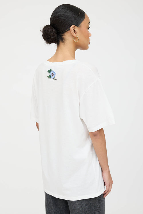 Gucci Distressed Logo T-Shirt