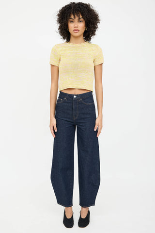 Guest In Residence Ribbed Knit Top